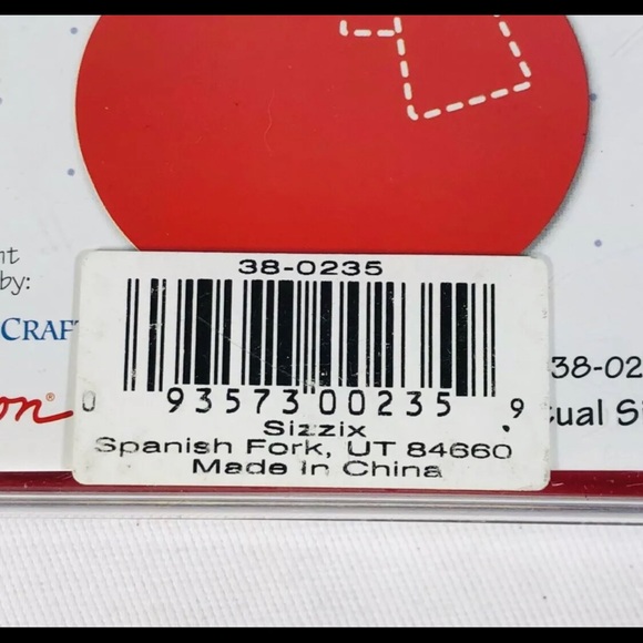 Sizzix Bigz Red Die Cutter Stitched Snowman Holiday Christmas Paper Crafts - Picture 5 of 7